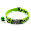 Adjustable Pet Cat Nylon Polyester Neck Collar With Regular Bell
