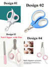 Stainless Steel Cat Dog Pets Nail Cutter with Toe Care Scissors Clippers