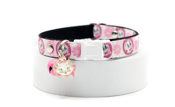  Kitten Pet Neck Collar Cat Face Pendant Premium Quality Nylon with Bell