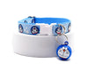 Premium Quality Nylon Adjustable Neck Collar For Cat Kitten Doraemon Cartoon Bell