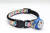 Paw Pattern Cat Kitten Adjustable Neck Collar with Doraemon Cartoon Bell 