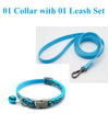 Small Breed Pet Cat Nylon Neck Collar Bell with Leash
