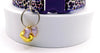 Kitten Cat Pet Leopard Neck Collar with Bow Pendant