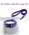 Golden Paw Small Breed Pet Nylon Neck Collar Bell with Leash