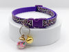 Adjustable Pet Kitten Cat Neck Collar with Transparent Ball 