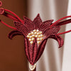 Breathable Panty Pearls Stretch Women Floral Underwear