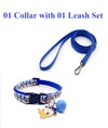 Donald Duck Face Pendant Kitten Cat Neck Collar and Leash