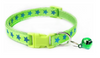 Star Pattern Adjustable Pet Cat Neck Collar With Regular Bell Kitten Nylon