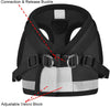 Mesh Harness with Leash Strap Pet Cat Dog Puppy Reflective Nylon