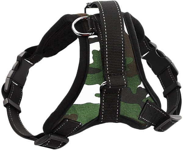 Harness Front Clip Pet Dog Adjustable Breathable Mesh Lightweight Easy Control for Outdoor Training