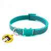 Cat Kitten Reflective Neck Collar with Kitty Face Pendant