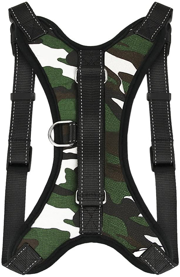 Harness Front Clip Pet Dog Adjustable Breathable Mesh Lightweight Easy Control for Outdoor Training
