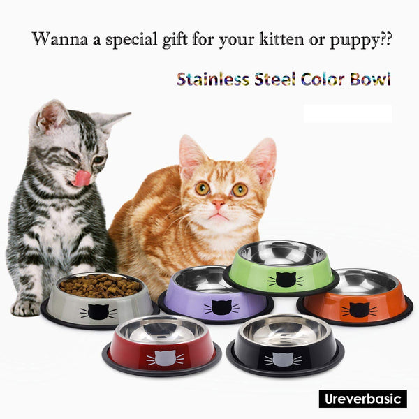 Stainless Steel Bowl For Cats Kitten And Puppies