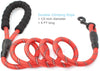 Reflective Braided Rope Pat Walking Big Dog Leash Strengthen Traction