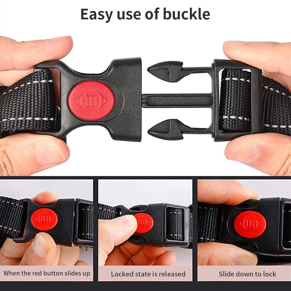 Harness Front Clip Pet Dog Adjustable Breathable Mesh Lightweight Easy Control for Outdoor Training