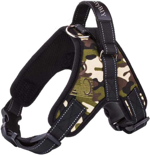 Harness Front Clip Pet Dog Adjustable Breathable Mesh Lightweight Easy Control for Outdoor Training