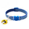 Cat Kitten Reflective Neck Collar with Kitty Face Pendant