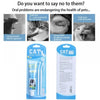 Pet Cat Kitten Tooth Paste Vanilla Flavor With Tooth Brush For Healthy Teeth Oral Care Removes Pet Stains Whiten