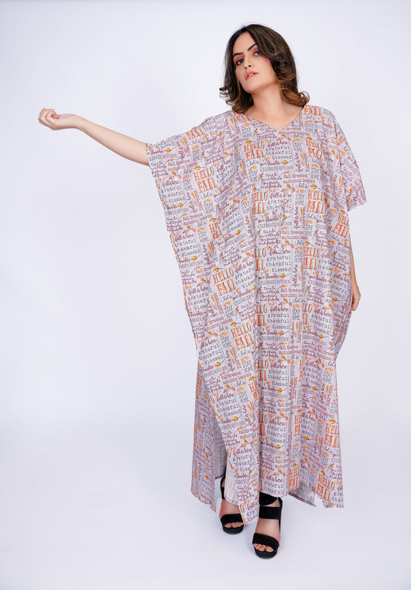 Nightwear Sleep Cotton Caftan Batwing Sleeves Top Loungewear Women Maternity Poncho