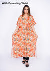 Nightwear Cotton Kaftan Batwing Top Loungewear Caftan Women Maternity Poncho Nighty Dress