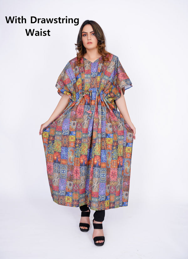 Nightwear Cotton Kaftan Batwing Top Loungewear Caftan Women Maternity Poncho