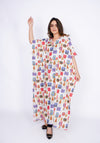 Drawstring Waist Cotton Kaftan Nighty Maternity Poncho