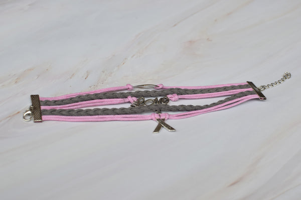 Love Artificial Leather Women Fashion Bracelet Jewelry