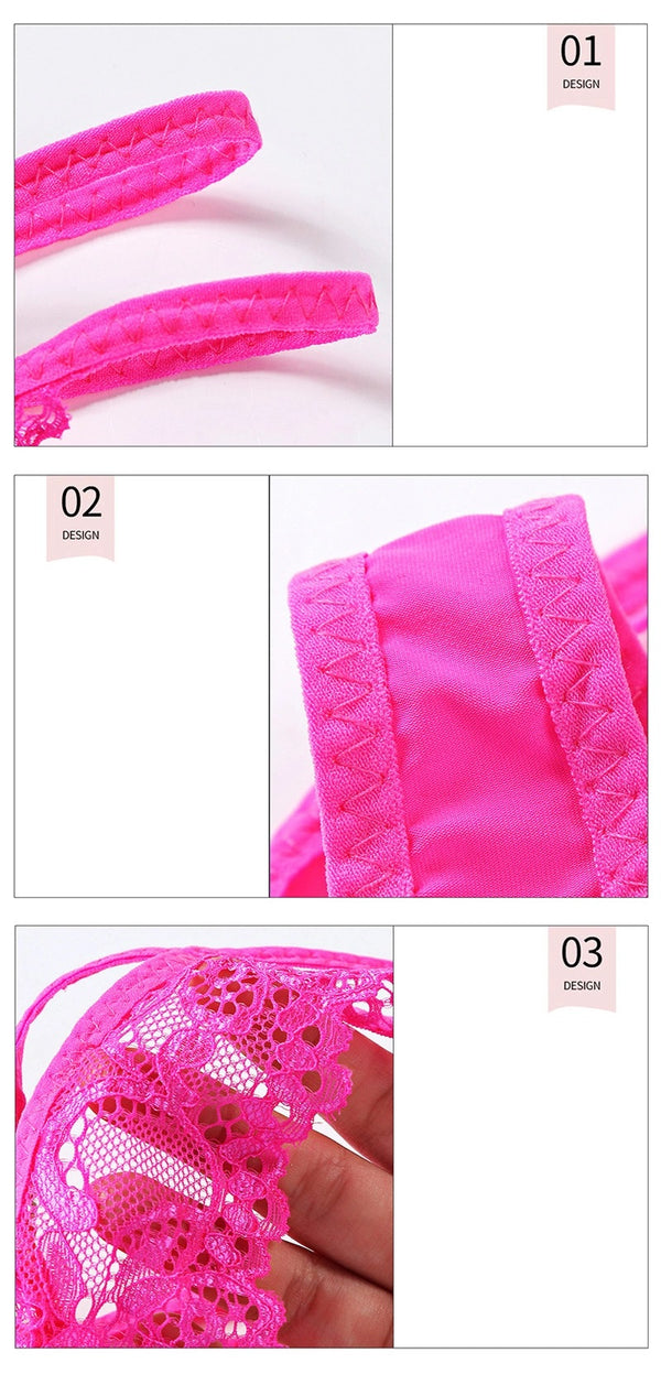 Brief Ladies Underwear Panties Women Embroidery
