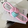 Dogs Braided Rope Dog Toy Molar Bite-Resistant Training Pet Toy