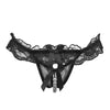 Women Sexy Panties Thong Underwear Pearls Lingerie