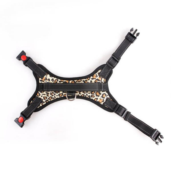 Harness Front Clip Pet Dog Adjustable Breathable Mesh Lightweight Easy Control for Outdoor Training