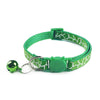 Neck Collar with Regular Cute Bell Thunder Pattern Cat Kitten