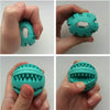 Chew Bite Resistant Toy Bouncy Rubber Balls Pet Dogs Treat Feeder Tooth Cleaning