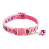 Pet Cat Neck Collar Lollipop Print with Regular Cute Bell