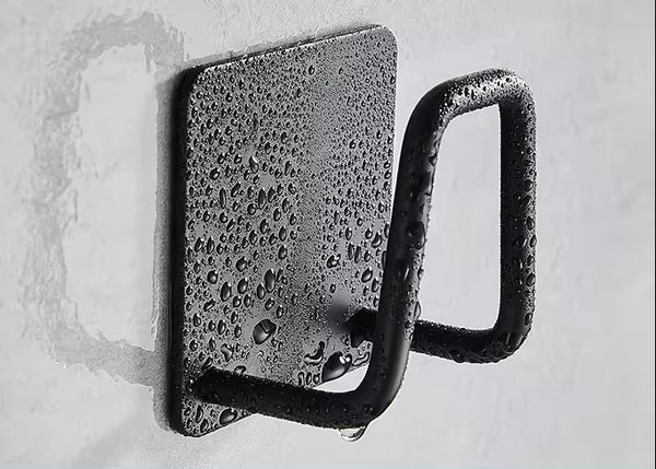Stainless Steel Self Adhesive Hooks Door Kitchen Tile Bath Keys Holder