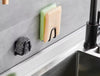 Stainless Steel Self Adhesive Hooks Door Kitchen Tile Bath Keys Holder