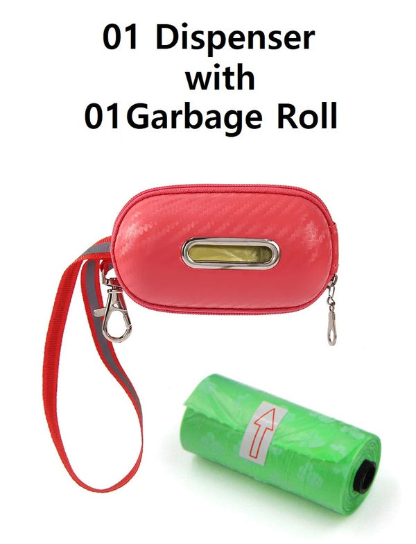 Baby and Pets Poo Dispenser Garbage Bags Disposal Bone and Capsule Shape Box With Roll