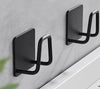 Stainless Steel Self Adhesive Hooks Door Kitchen Tile Bath Keys Holder