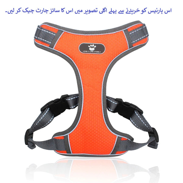 Front Clip Breathable Mesh Lightweight Harness Easy Control Outdoor Walking Vest Retractable