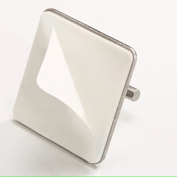 Stainless Steel Self Adhesive Hooks Home Organizers Door Kitchen Tile Bath Keys Holder