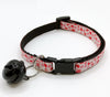 Pet Cat Kitten Neck Collar With Big Bell Hand Made Adjustable 