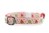 Watermelon Pattern Premium Quality Nylon Cat Kitten Neck Collar With Regular Bell