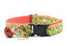 Premium Quality Nylon Pet Cat Kitten Red Neck Collar with Pendant
