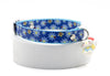 Premium Quality Nylon Pet Cat Kitten Neck Collar with kitty Pendant White Bell