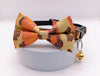 Cat Kitten Hand Made Pet Fabric Bow Neck Collar with Scarf