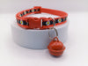 Minnie Mouse Pet Cat Kitten Hand Made Adjustable Red Neck Collar with Big Bell