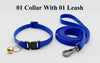 Pet Cat Kitten Leash Adjustable Neck Collar with Golden Bell