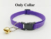 Pet Cat Kitten Leash Adjustable Neck Collar with Golden Bell