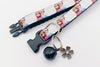 Cat Kitten Pet Elsa Neck Collar with Floral Pendant