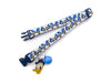 Donald Duck Pendant Cat Kitten Neck Collar Black Buckle with Bell